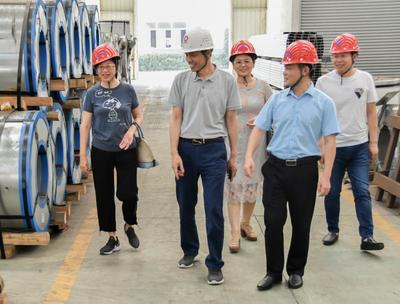 强化工程测量精度 提升项目管理水平——合肥院副院长王佳传到钢构公司检查指导工作